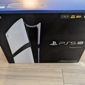 Sony PS5 Pro Console - White and Black